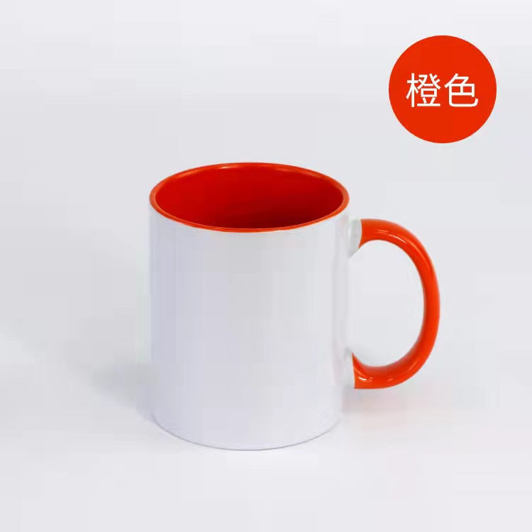 Taza de transferencia de calor de doble color al por mayor 36pcs